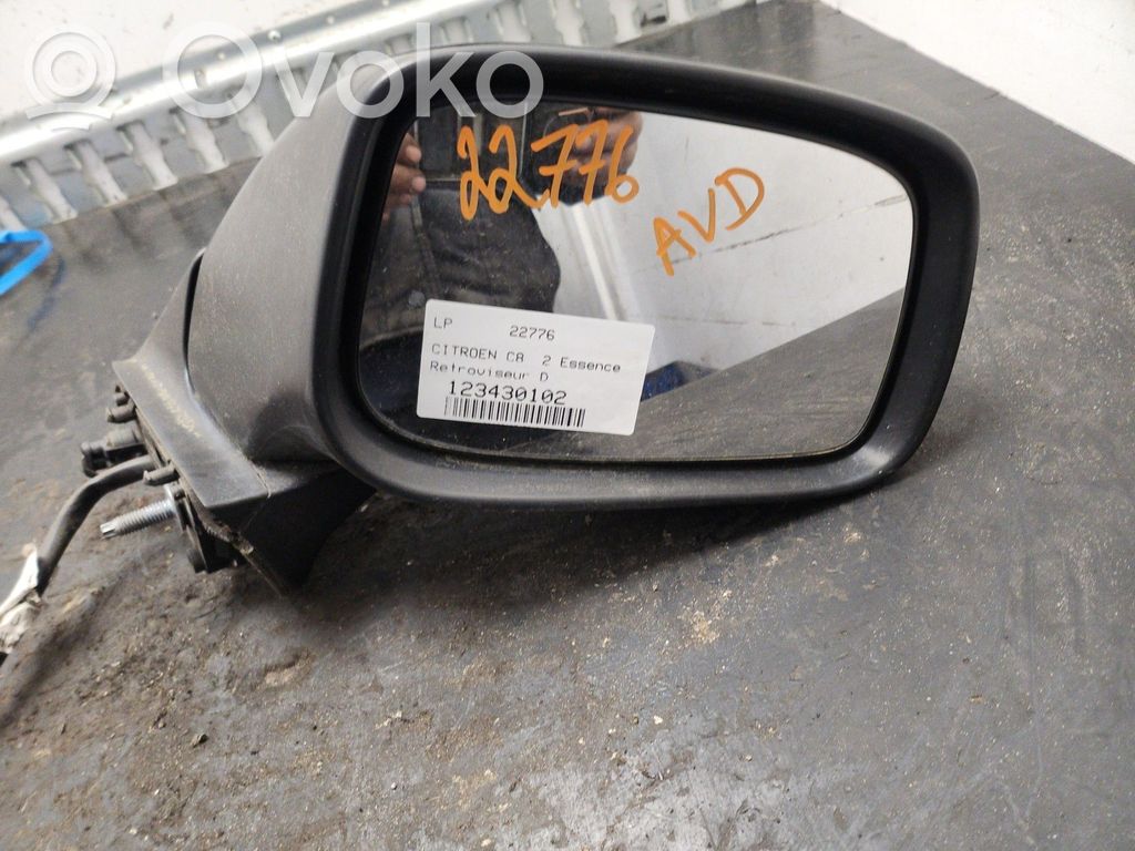 Citroen C8 Manual wing mirror 