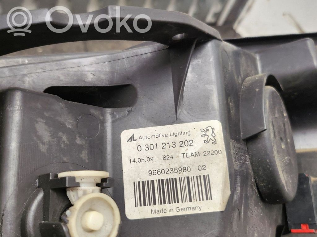 Peugeot 407 Headlight/headlamp 