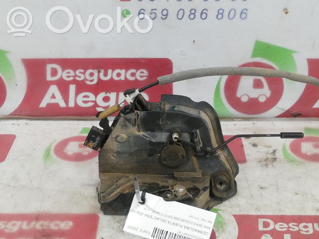 BMW 3 E46 Front door lock 