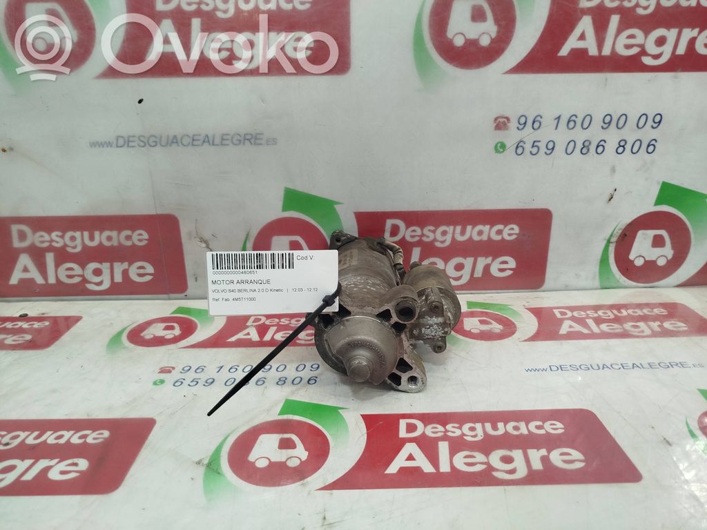 Motor de arranque   4M5T11000