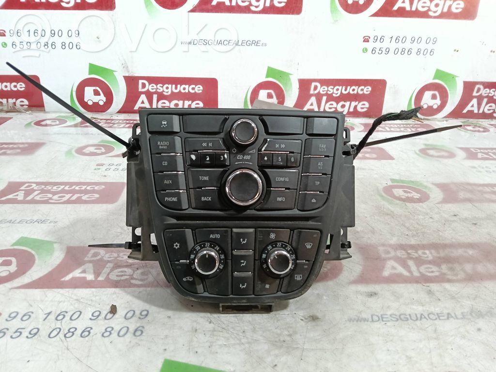 Opel Astra J Unità principale autoradio/CD/DVD/GPS