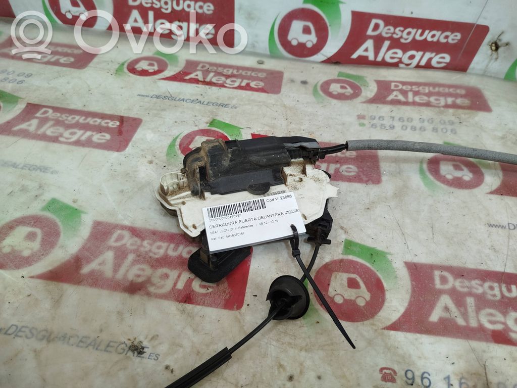 Cerradura de puerta delantera   5K1837015F