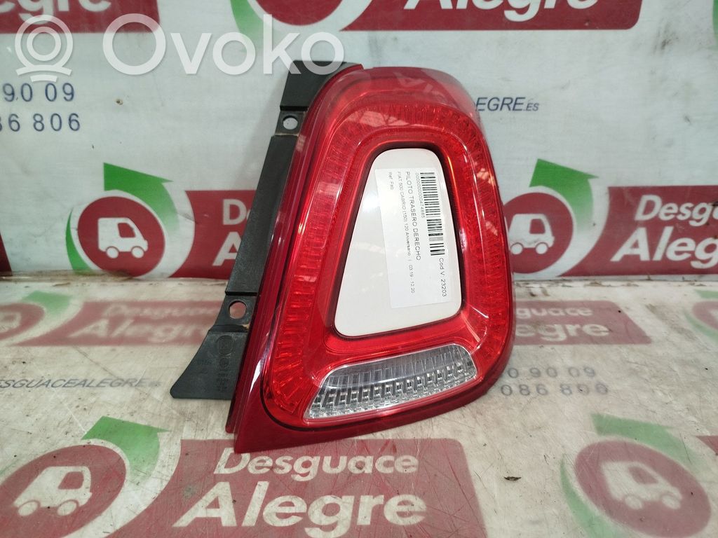 Fiat 500 Luci posteriori
