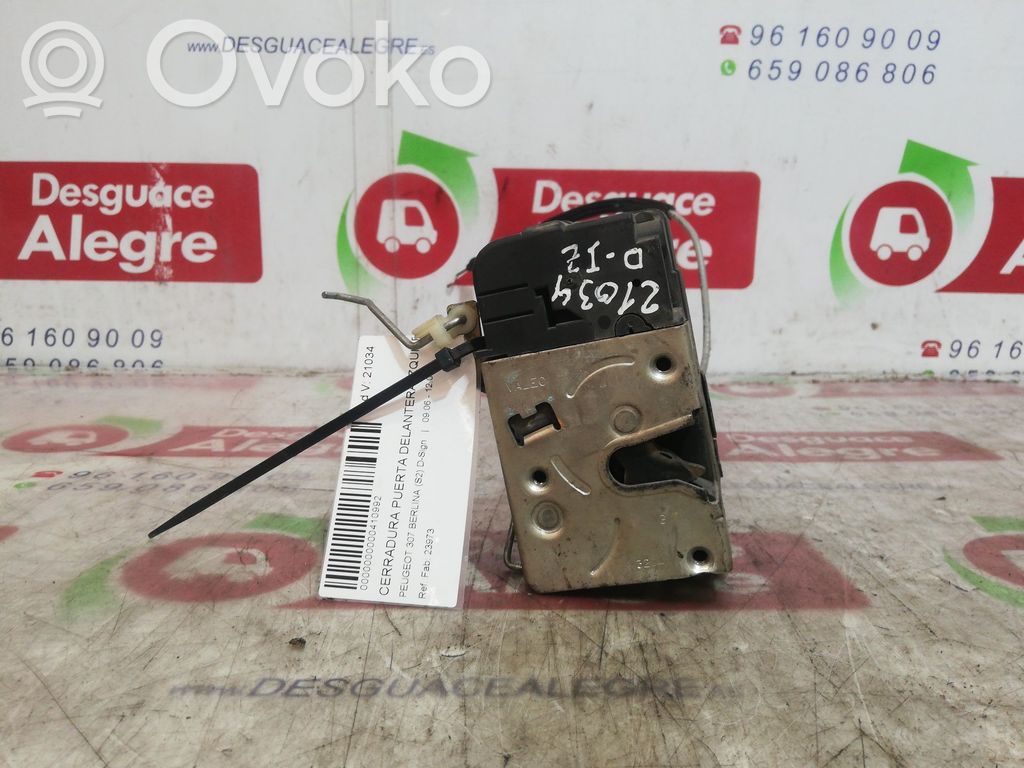 Peugeot 307 Serratura portiera anteriore