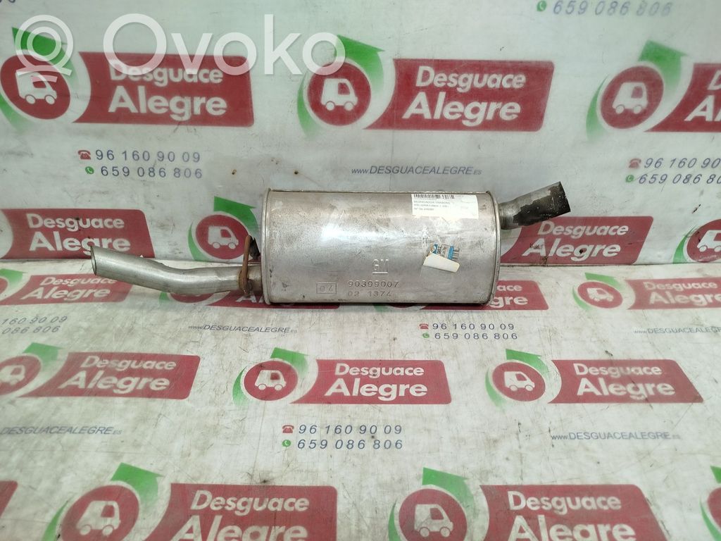 Opel Corsa A Silencieux arrière / tuyau d'échappement silencieux 