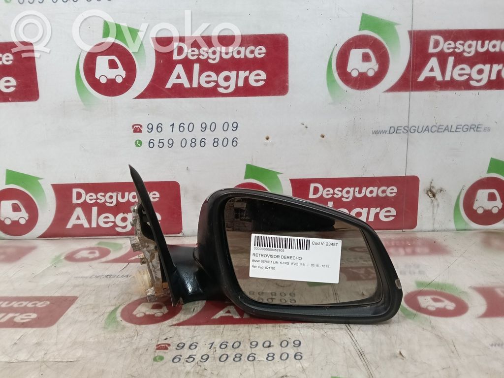 BMW 1 F20 F21 Rétroviseur électrique de porte avant 