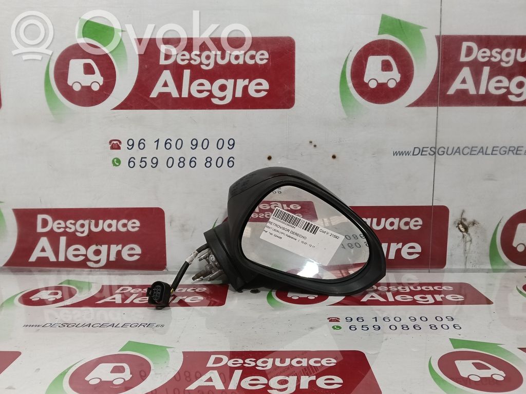 Elektryczne lusterko boczne drzwi przednich   024456