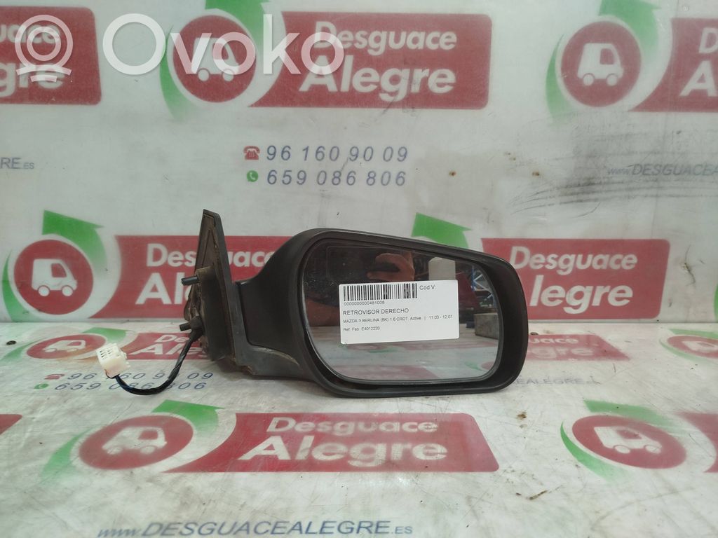 Mazda 3 I Elektryczne lusterko boczne drzwi przednich 