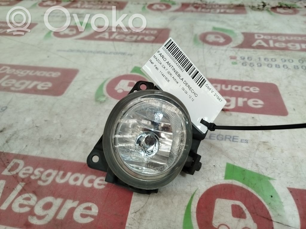 Mazda CX-7 Światło przeciwmgłowe przednie