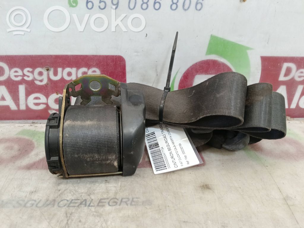 Fiat Ducato Cintura di sicurezza posteriore