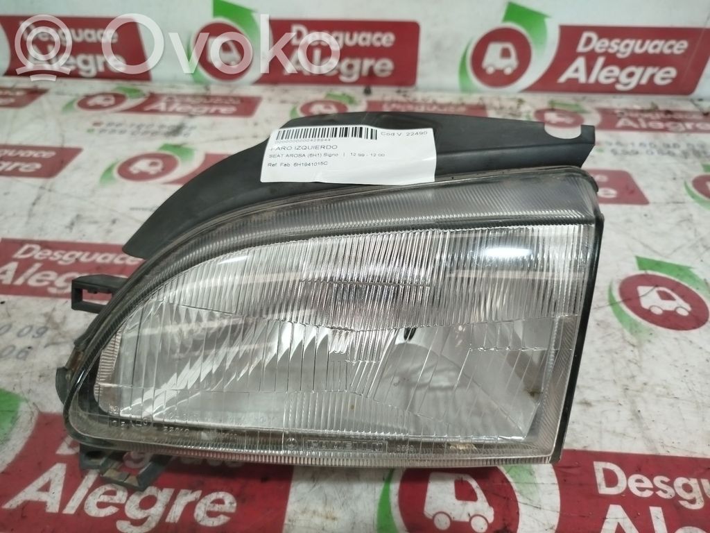 Seat Arosa Phare frontale
