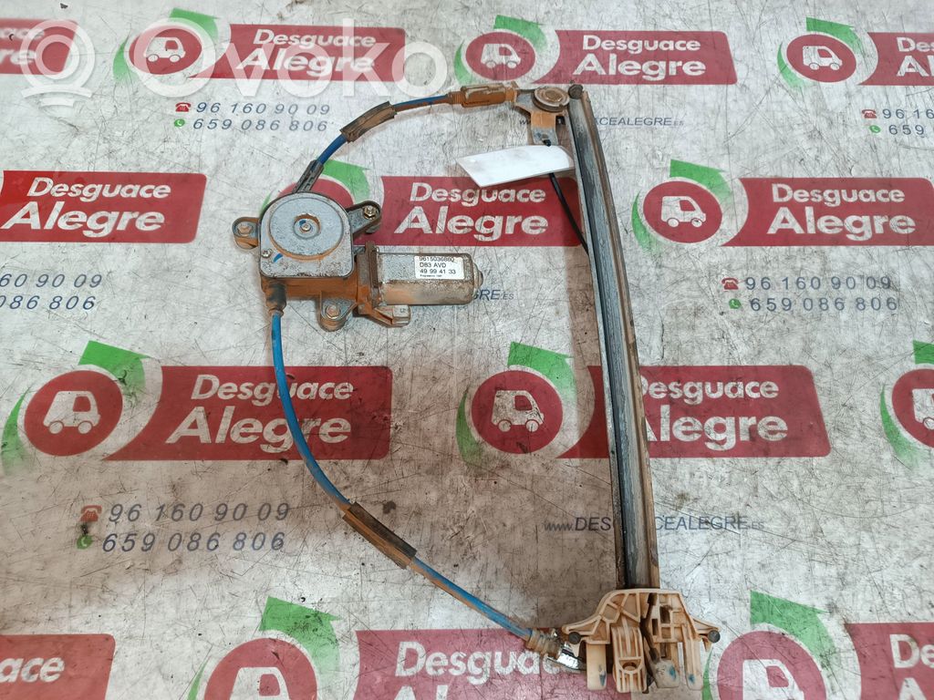 Peugeot 406 Regulador de puerta delantera con motor 