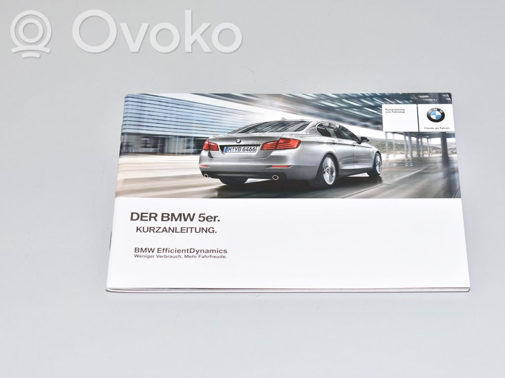 BMW 5 F10 F11 Książka serwisowa 
