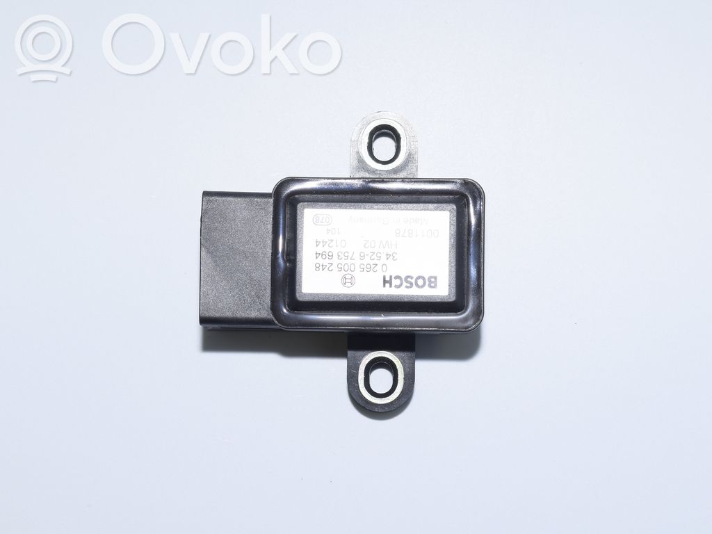 ESP acceleration yaw rate sensor   6753694,0265005248