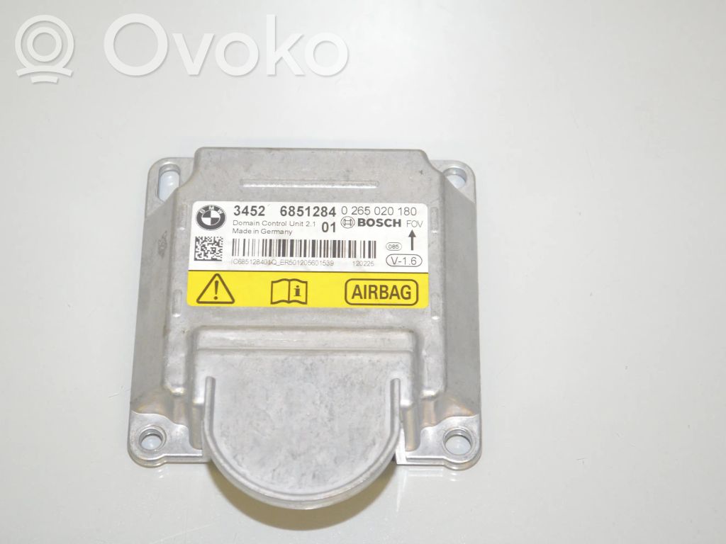 BMW X3 F25 Sterownik / Moduł Airbag 