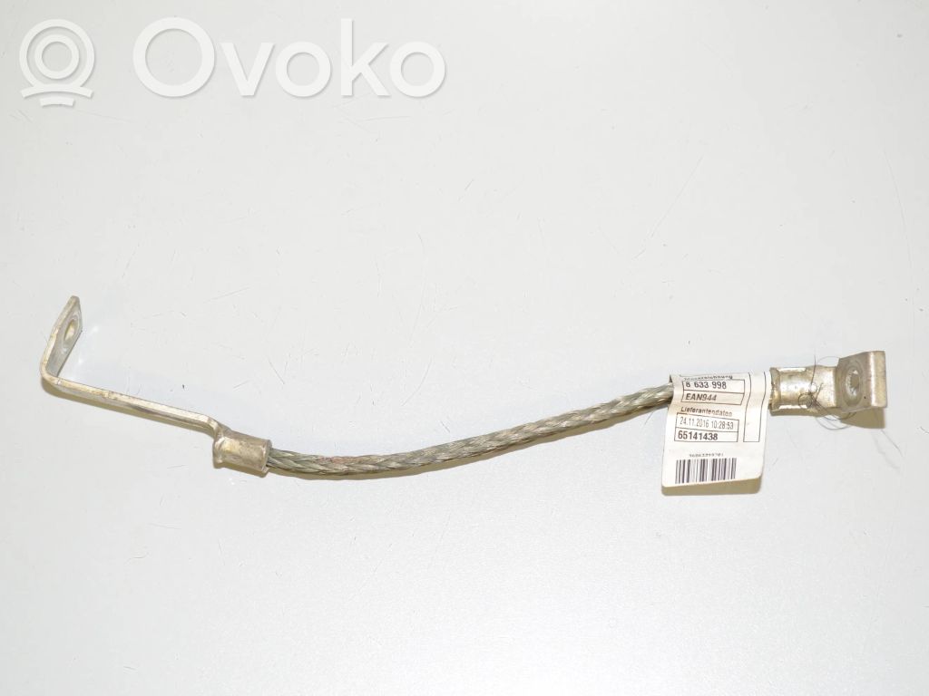 Minus / Klema / Przewód akumulatora   8633997,12428633997