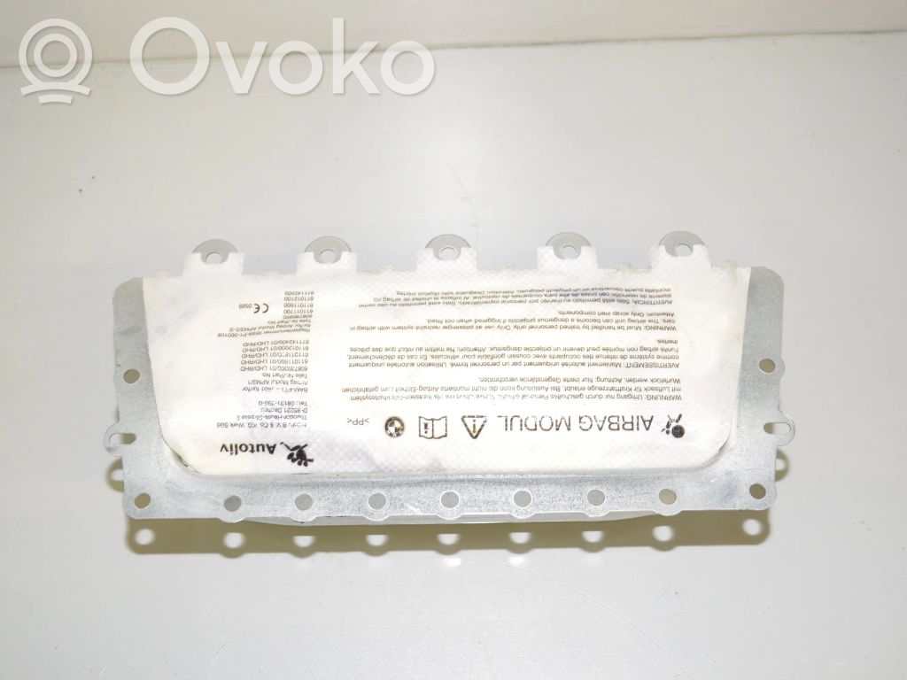 BMW 5 F10 F11 Poduszka powietrzna Airbag pasażera 