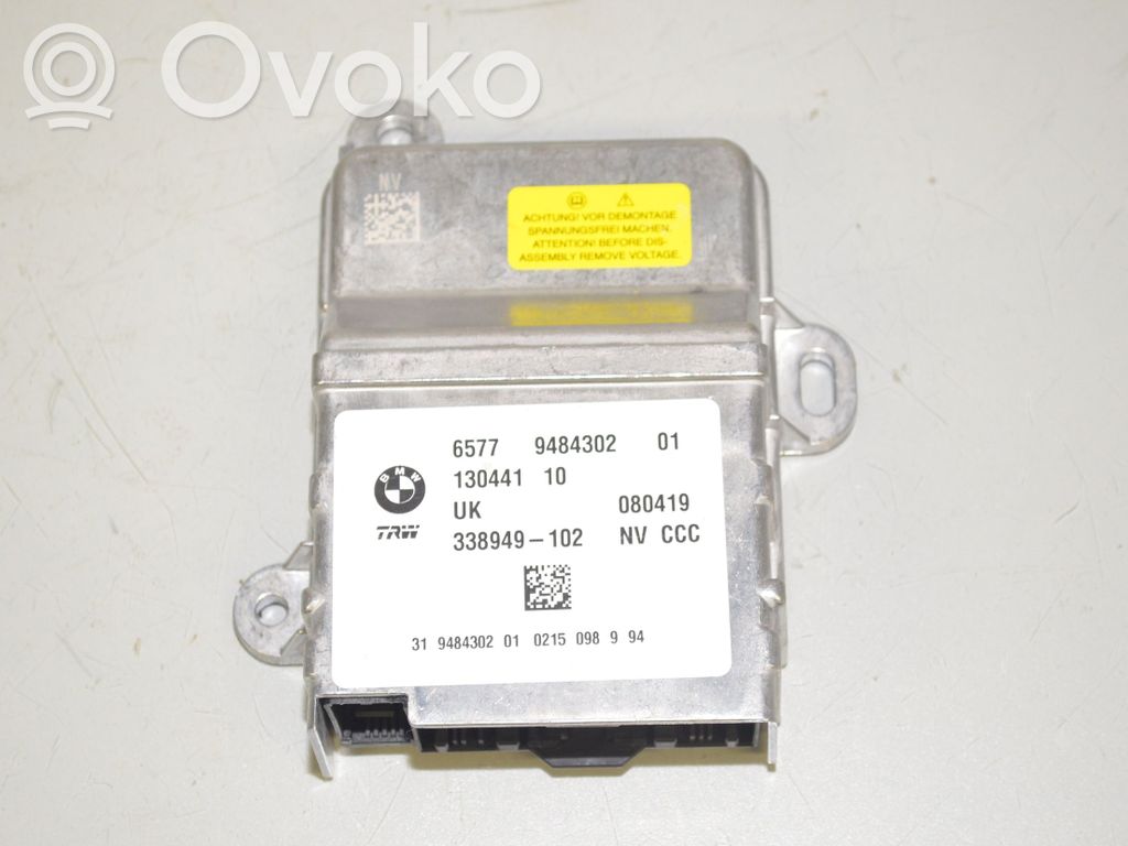 BMW i3 Airbag control unit/module 