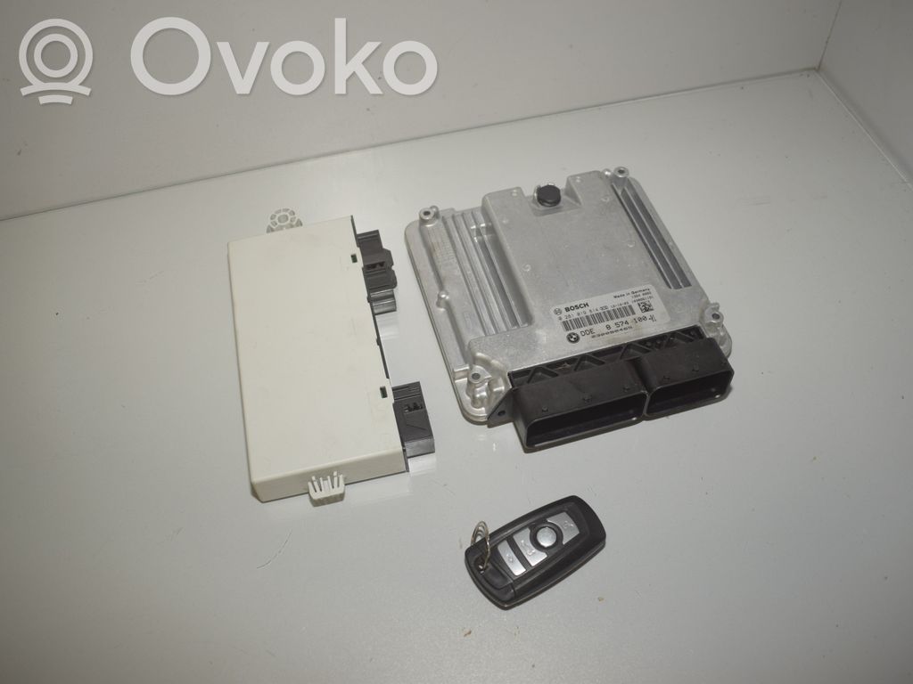 BMW 5 F10 F11 Komputer / Sterownik ECU i komplet kluczy 