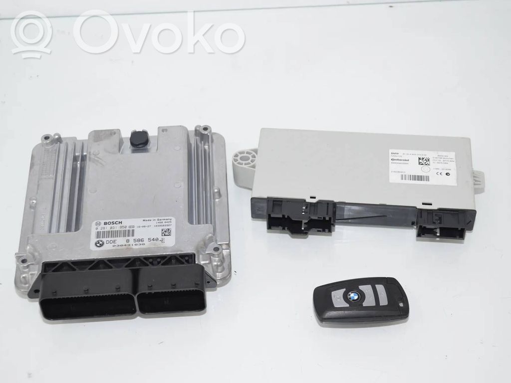 BMW 5 F10 F11 Engine ECU kit and lock set 