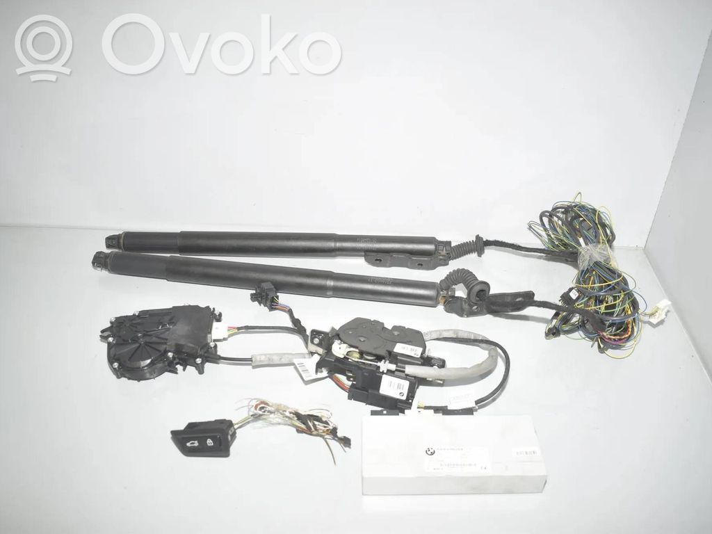 BMW X6 F16 Pompa / Siłownik klapy tylnej bagażnika / Komplet 