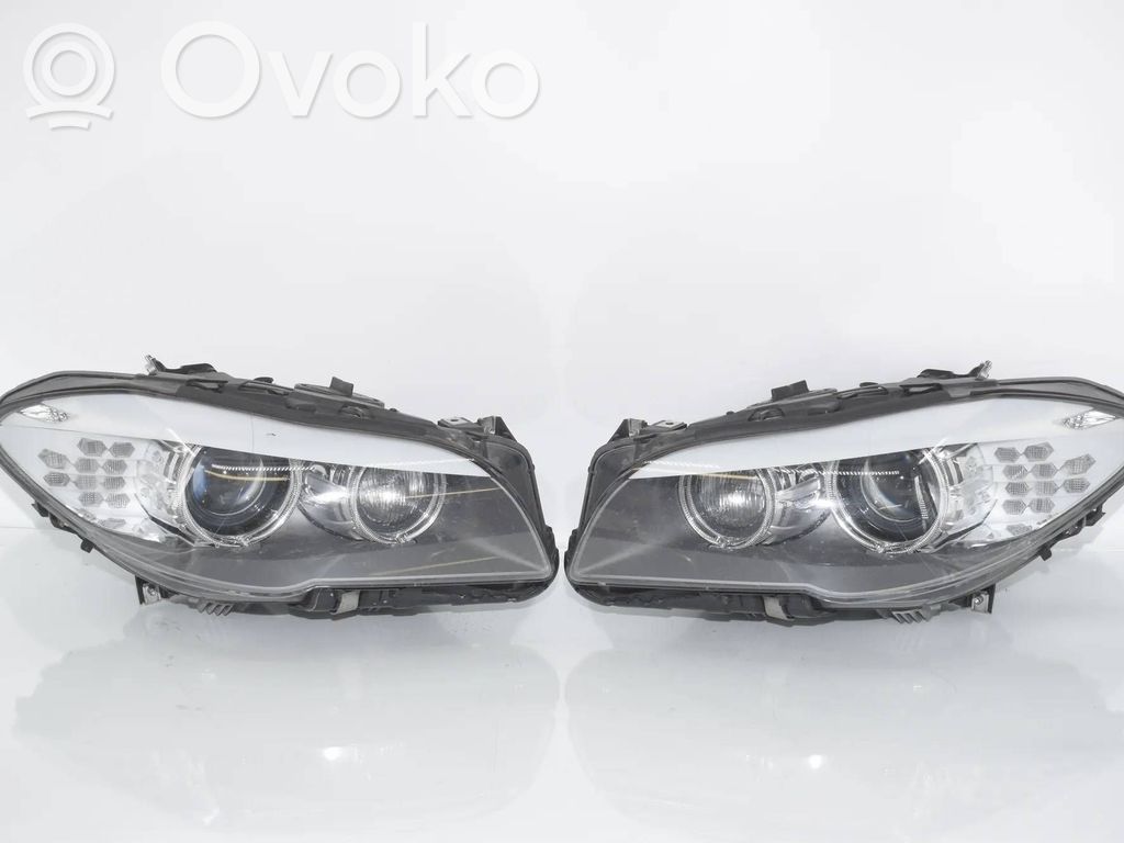 BMW 5 F10 F11 Lampy przednie / Komplet 