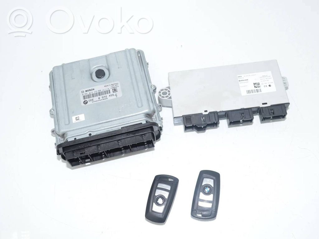 BMW 5 F10 F11 Kit centralina motore ECU e serratura 