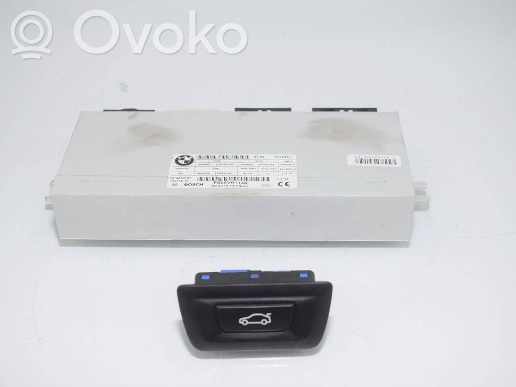 BMW 5 F10 F11 Tailgate/trunk control unit/module 