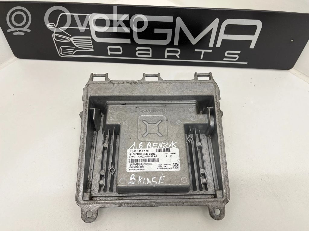 Mercedes-Benz A W169 Engine control unit/module 