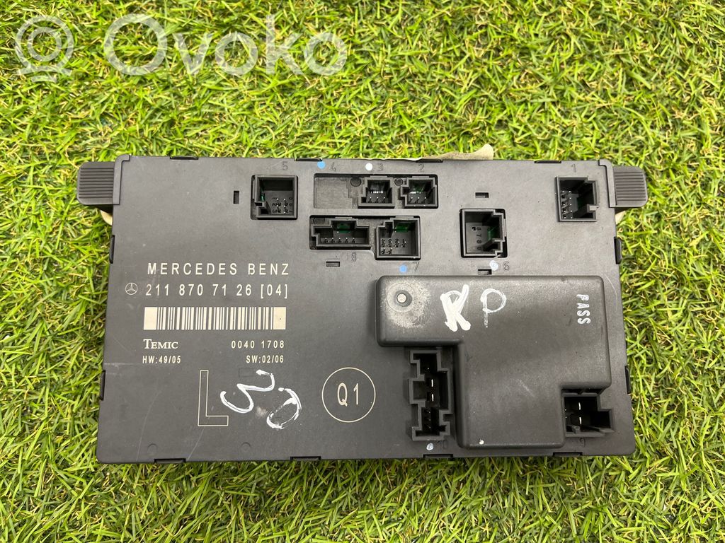 Mercedes-Benz E W211 Door control unit/module 