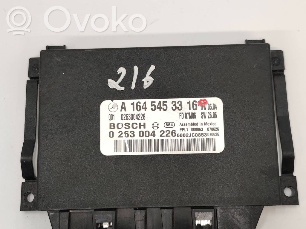Mercedes-Benz R W251 Sterownik / Moduł parkowania PDC 