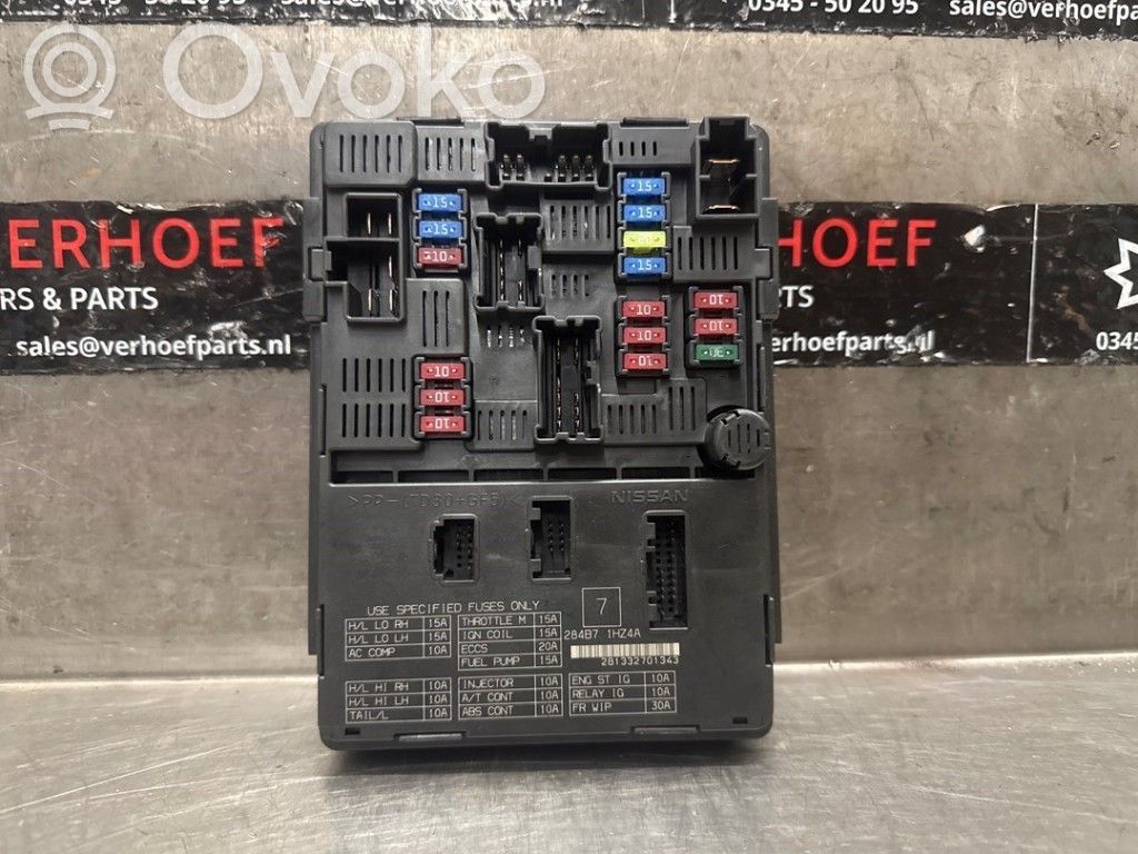 Nissan Note (E12) Fuse box set 