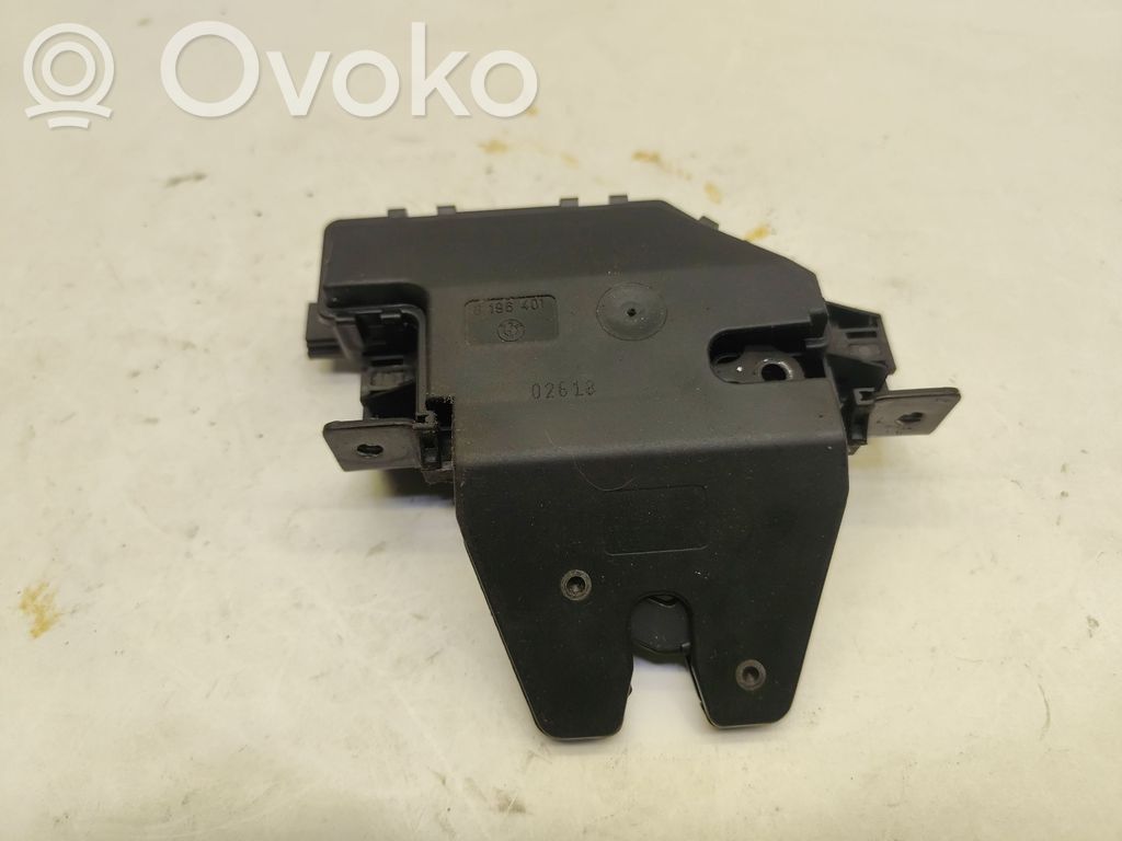 Tailgate/trunk/boot lock/catch/latch   8196401,02618