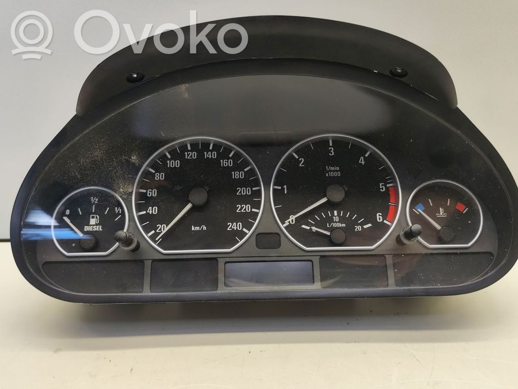 BMW 3 E46 Speedometer (instrument cluster) 