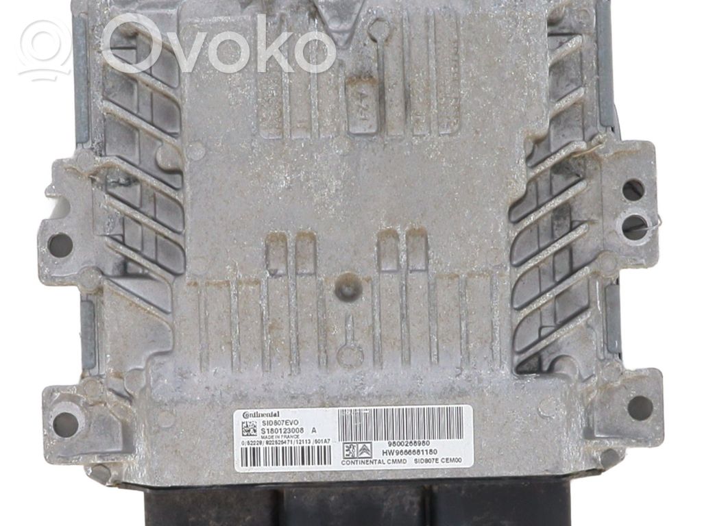 Peugeot 3008 I Calculateur moteur ECU 