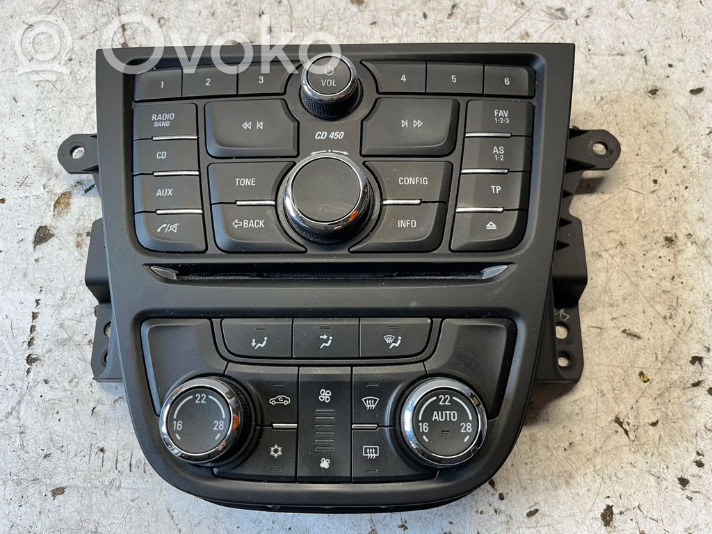 Opel Mokka Rămă unitate control climatizare 