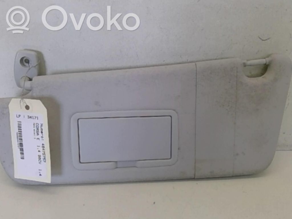 Opel Corsa E Saulessargu panelis 