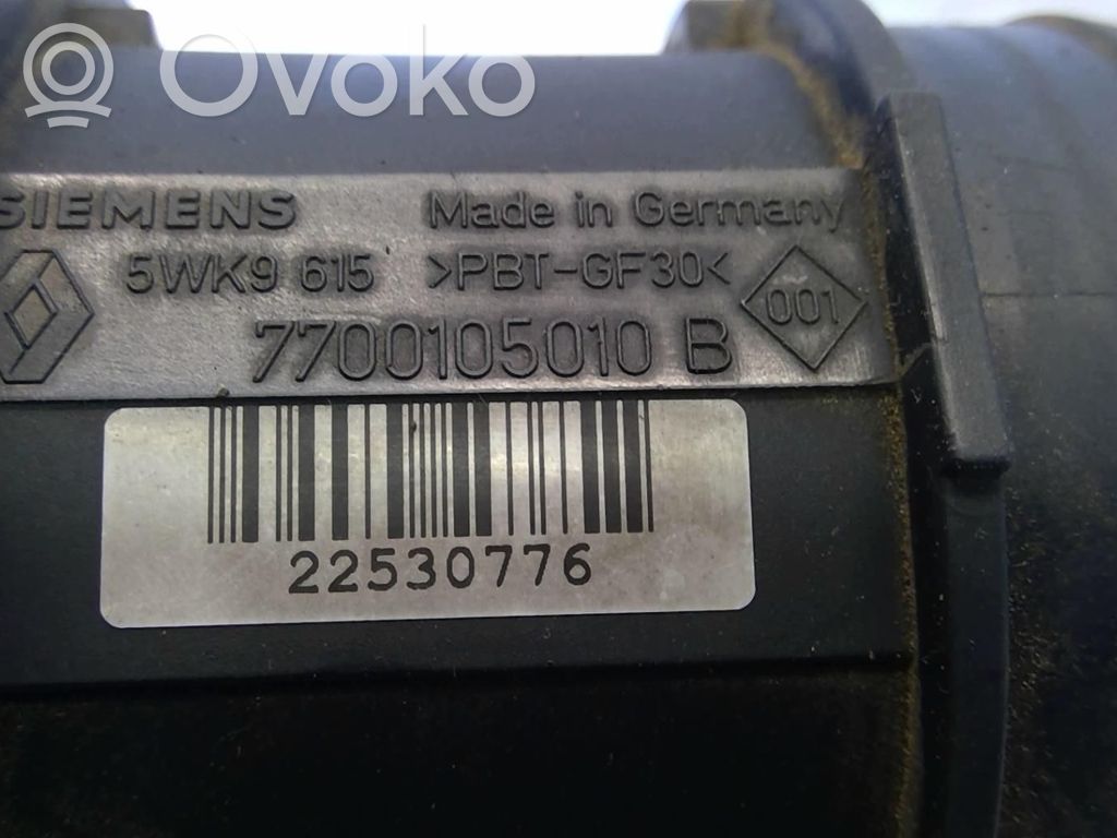Przepływomierz masowy powietrza MAF   7700105010,891441