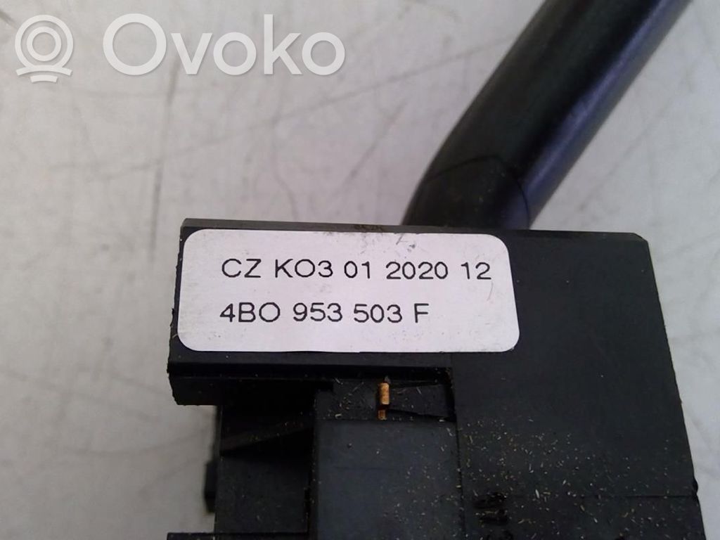 Wiper control stalk