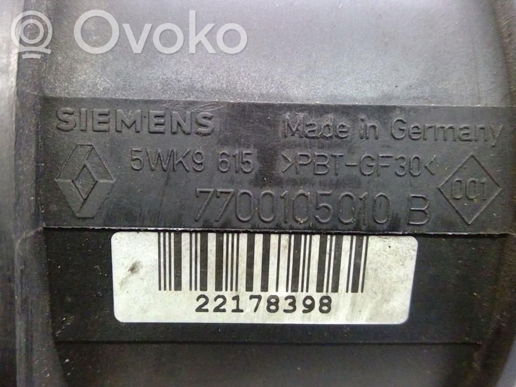 Renault Scenic I Ilmamassan virtausanturi 