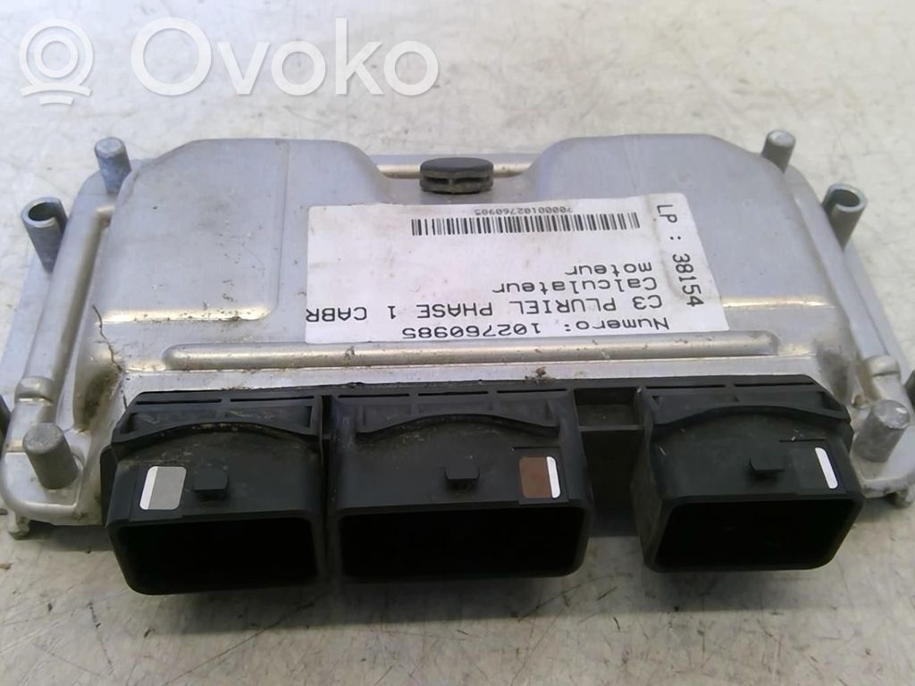 Citroen C3 Pluriel Engine control unit/module 