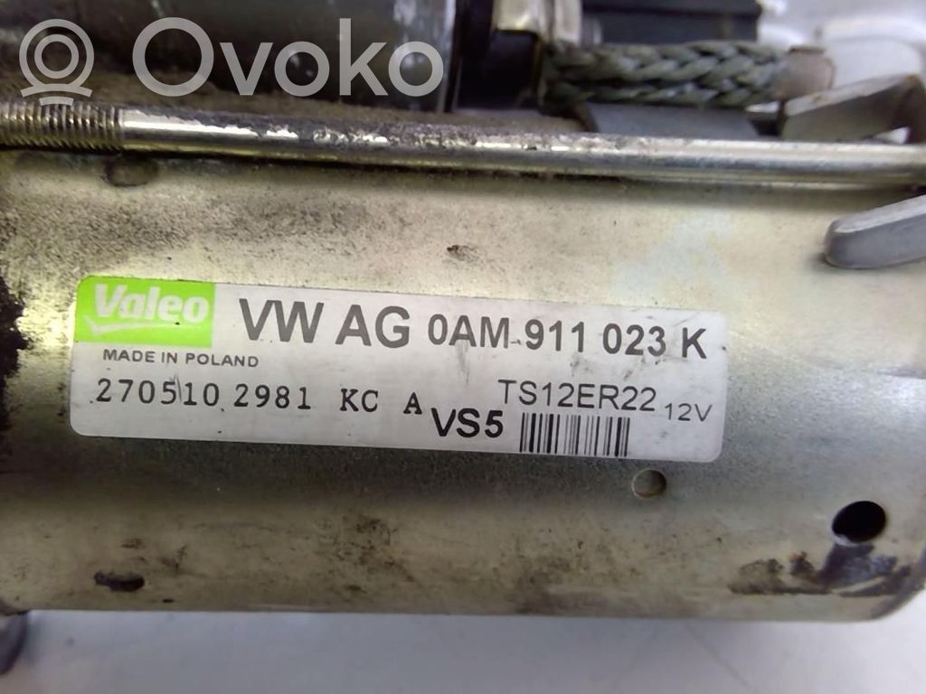 Volkswagen Scirocco Electromotor 