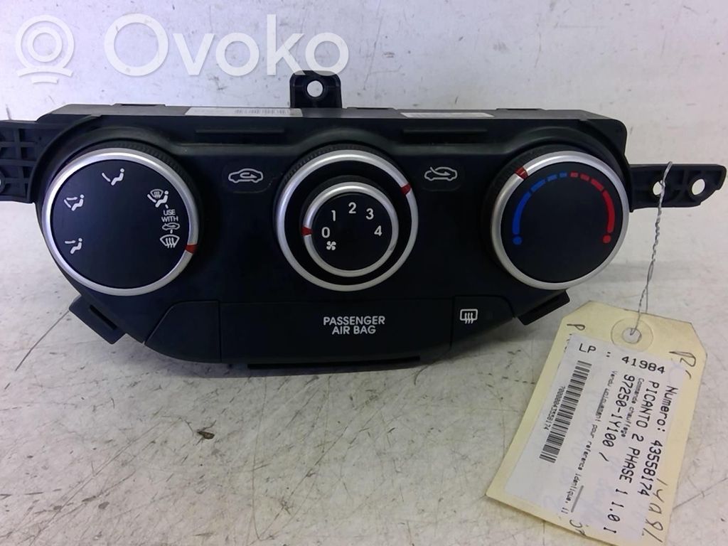 KIA Picanto Climate control unit 