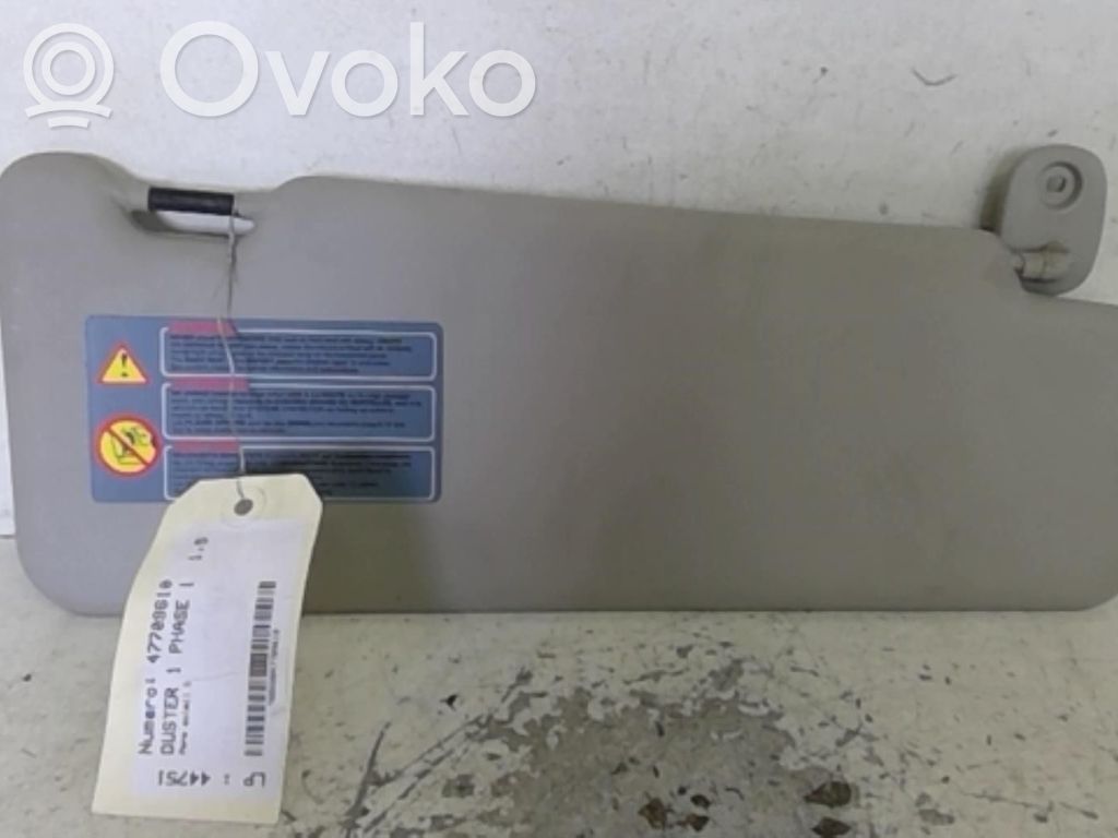 Dacia Duster Sun visor 