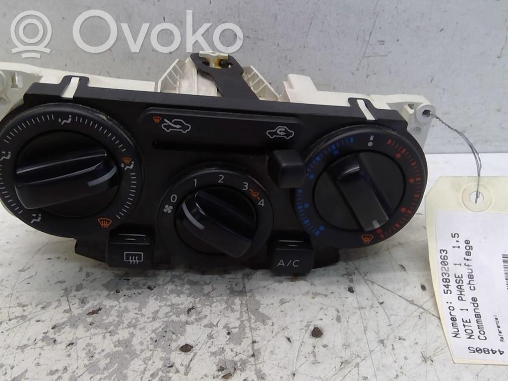 Nissan Note (E11) Climate control unit 