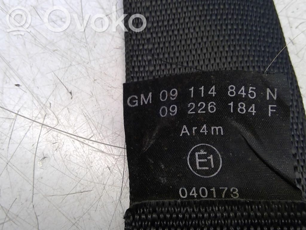 Opel Corsa C Saugos diržas galinis 