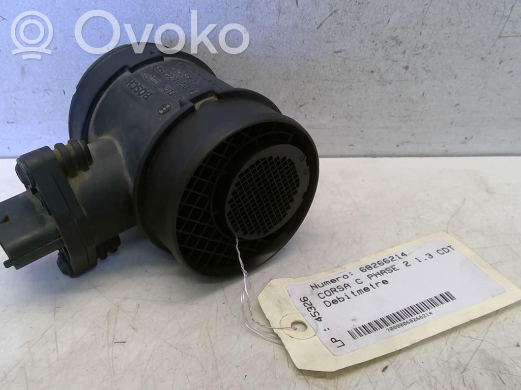 Opel Corsa C Oro srauto matuoklis 