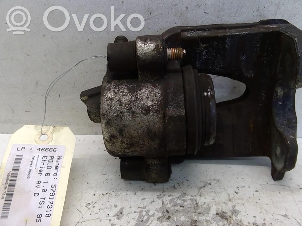 Volkswagen Polo VI Pinza del freno anteriore 