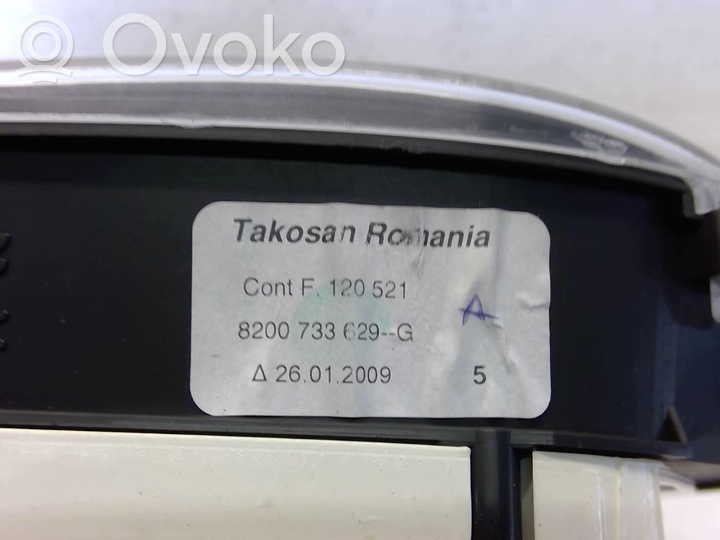 Dacia Sandero Vitezometru (grup de instrumente) 
