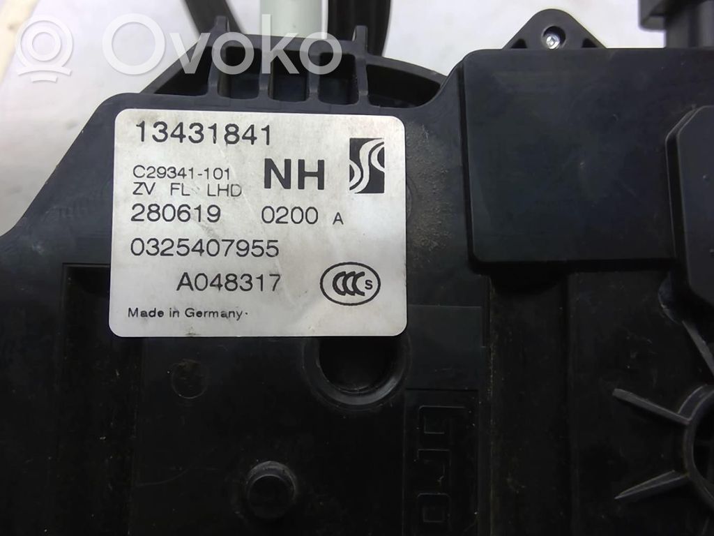 Front door lock   13431841